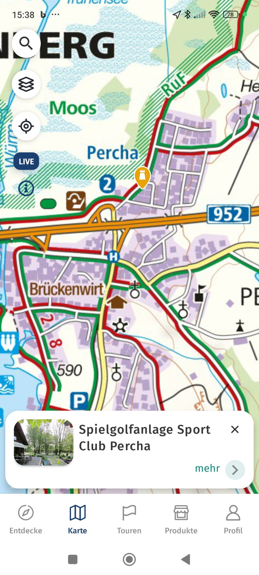 KOMPASS: Digitaler Eintrag in der Kompass-App