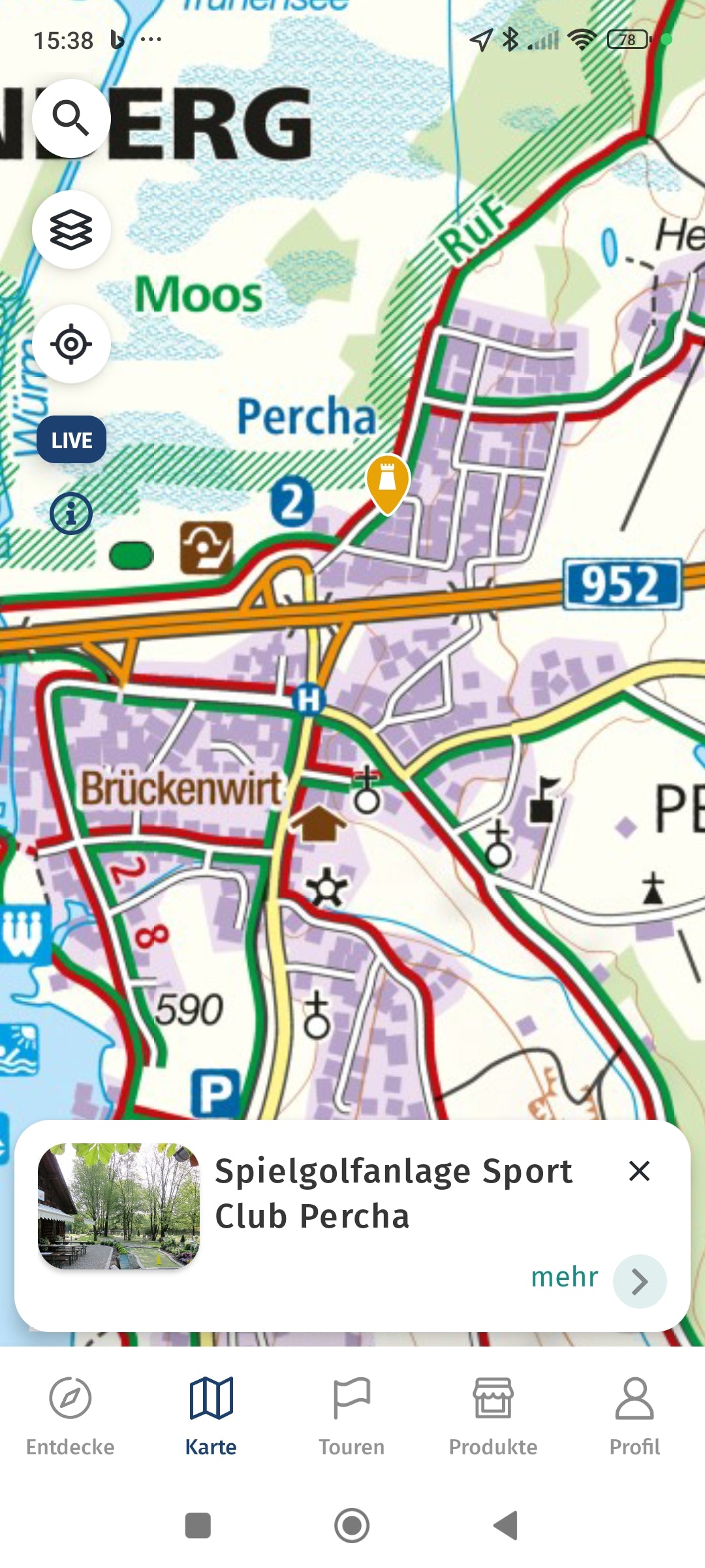 KOMPASS: Digitaler Eintrag in der Kompass-App