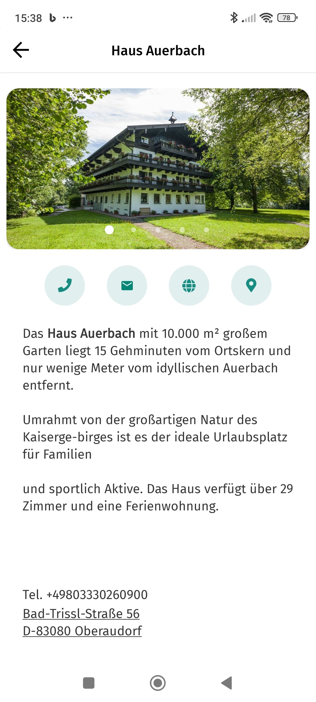 KOMPASS: Digitaler Eintrag in der Kompass-App