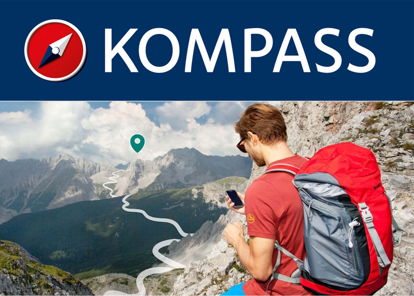 KOMPASS: Digitaler Eintrag in der Kompass-App